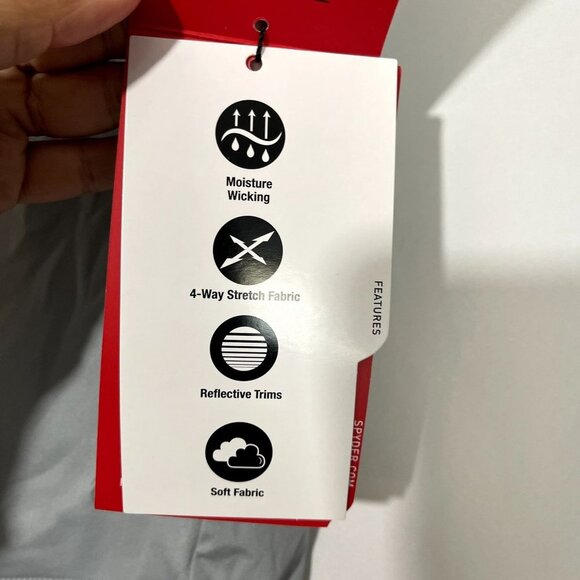 0334 NEW SPYDER ACTIVE ATHLETIC TOP - Picture 8 of 10